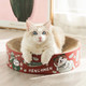 HENCHMEN 猫抓板 高品质猫咪用品  猫抓板猫窝碗型大瓦楞纸猫窝