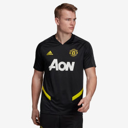 Adidas阿迪达斯19新品四季男子足球曼联运动短袖T恤DX9030