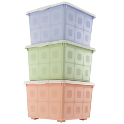 沃之沃家用宝宝收纳箱塑料储物箱大号玩具零食整理箱车载收纳箱子