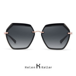 Helen Keller 海伦凯勒 男女款偏光墨镜 渐变灰 *2件