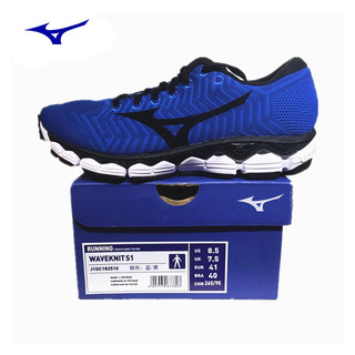 Mizuno 美津浓 Mizuno 美津浓 WAVEKNIT S1 跑鞋 蓝色 260/40.5 (蓝)