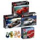LEGO 乐高 超级赛车系列三件套+伦敦巴士+赠送乐高冰箱贴