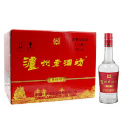 泸州老窖 老酒坊浓香型白酒 52度 500ml*6整箱装
