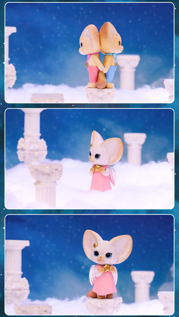 popmart泡泡玛特kenneth小狐狸星座系列盲盒公仔