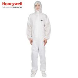 霍尼韦尔(Honeywell)4500101 防化服 标准连体防护服 防粉尘 防液体喷溅 白色M码