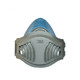 3M防尘面具 HF-52单罐硅胶舒适版防尘面具套装