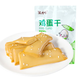 沈师傅鸡蛋干 休闲零食素食卤豆腐豆干 独立小包装180g玉米味