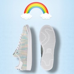ADIDAS 阿迪达斯 三叶草STAN SMITH史密斯彩虹透气休闲女板鞋S82250/S82251 *2件