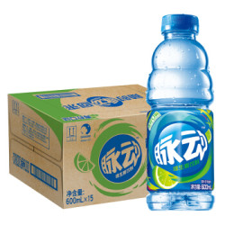 脉动 青柠口味 600ml *15瓶 整箱装 果汁水低糖维生素运动功能饮料 *2件