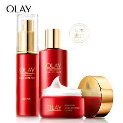 玉兰油OLAY新生塑颜小脸套装(臻面霜50g+新生塑颜臻粹修护精华液30ml)