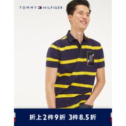 TOMMY HILFIGER 男士短袖POLO衫 MW0MW10799 *3件
