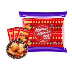 爱尚 食在过瘾 豆腐干豆皮豆干香辣油焖龙虾味300g/袋 *3件