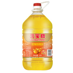 元宝花生食用植物调和油5L *4件