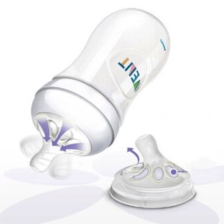 PHILIPS 飞利浦 宽口径自然PP奶瓶 260ml *3件