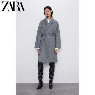 限尺码：ZARA 03046265802 女士大衣外套