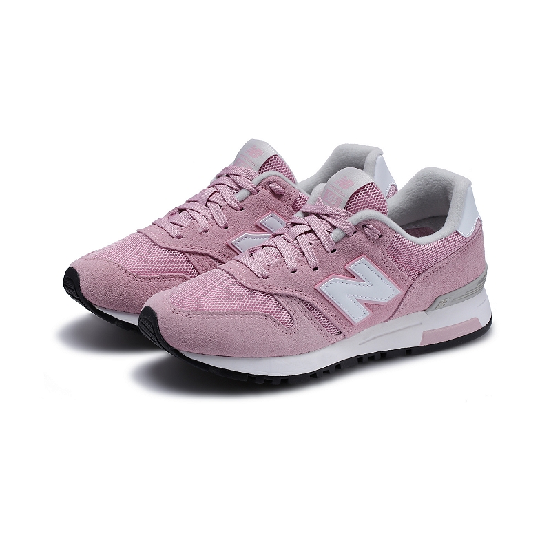new balance 565系列 WL565AS 系带 女士运动休闲鞋 粉色 35