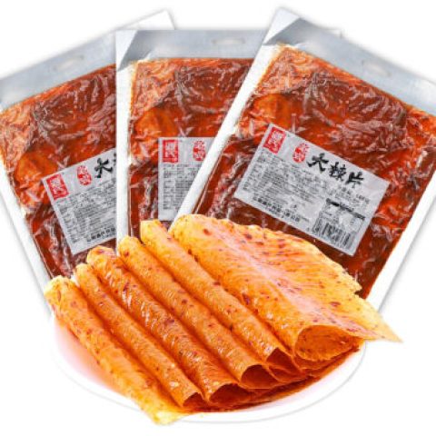 源氏 老式大辣片 豆干辣条儿时怀旧零食小吃 办公室麻辣休闲豆皮 老式