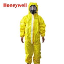 霍尼韦尔 honeywell 三四类防化服 1套 耐酸碱耐腐蚀 实验室工业清洁 4503000-XL