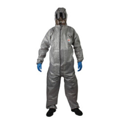 3M 4570 灰色带帽连体防化服