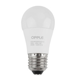 欧普照明（OPPLE） led灯3瓦E27白光2只装