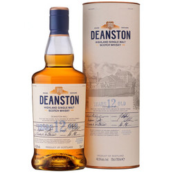 Deanston 汀思图  单一麦芽威士忌  700ml *2件