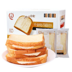 千业吐司面包 整箱1kg