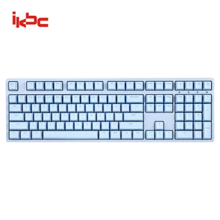 iKBC W210 2.4G无线 机械键盘 （Cherry红轴、PBT、108键）