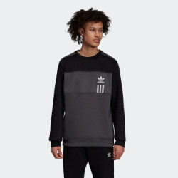 adidas 阿迪达斯 三叶草 ID 96 CREW FH9366 男装经典运动圆领套头卫衣