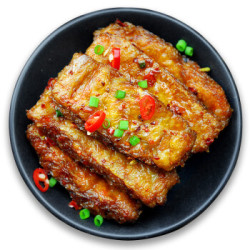 八享时 手撕素肉 160g 香辣味 湖南特产 素食豆干豆皮 休闲零食 *10件