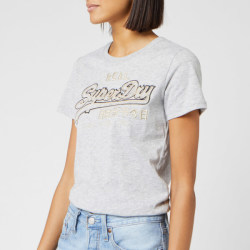 Superdry 极度干燥 Emb Outline Entry 女士T恤