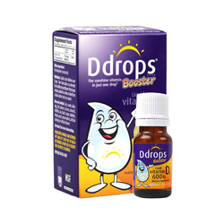 Baby Ddrops 婴幼儿维生素D3滴剂600IU 2.8ml