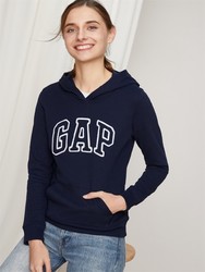 Gap/盖璞 女装 Logo徽标基本款长袖连帽卫衣