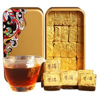 dianxiang 滇湘 2013年普洱熟茶 小金砖 250g 铁盒装 *7件