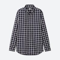 UNIQLO 优衣库  421172 优质长绒棉格子衬衫