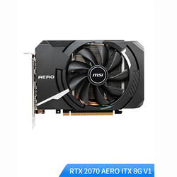 MSI 微星 RTX2070 AERO ITX 8G ITX 游戏显卡