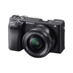 索尼(SONY)ILCE-6400/a6300升级款a6400 Vlog微单相机 黑色(可换银色) E16-50套机32G套餐