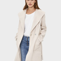 Bershka  06466310711 女士毛呢大衣外套