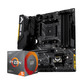 AMD Ryzen R5 3600 盒装CPU + 华硕 TUF B450M-PLUS GAMING主板