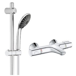 GROHE 高仪342270002 27333 挂墙式花洒套装（带下出水）