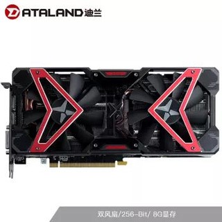 Dataland 迪兰 RX 580 2048SP 8G X战神 PLUS