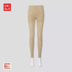 UNIQLO 优衣库 420756 女装 HEATTECH针织紧身裤温暖打底裤