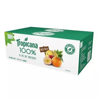 纯果乐 Tropicana 100%果汁 250ml*24瓶 混合口味整箱装 百事系列荣誉产品