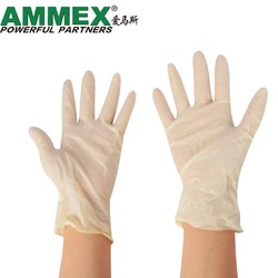 AMMEX 爱马斯 TLFGWC44100 一次性乳胶手套 中号 100只装