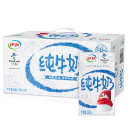 伊利 纯牛奶250ml*24盒/箱(冬奥版礼盒装) *2件