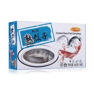 亚洲优选（Asian Choice ）鱼肉饺子 360g*2 （32只／速冻熟饺子） *13件