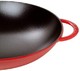 Staub 珐宝 珐琅铸铁锅 中式炒锅 (带锅盖) 37cm 樱桃红