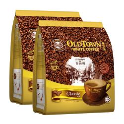 马来西亚原装进口 oldtown白咖啡旧街场原味提神570g*2 *4件