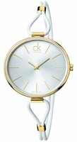 Calvin Klein K3 V235L6 - 女士腕表，皮革表带