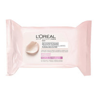 凑单品、银联专享：L'Oréal Paris 欧莱雅 精致花朵保湿清爽清洁卸妆湿巾 25片装