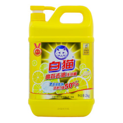 Baimao 白猫 高效去油洗洁精 2000g *6件
